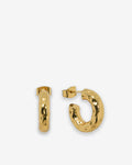 Amaris Gold Hoop Earrings