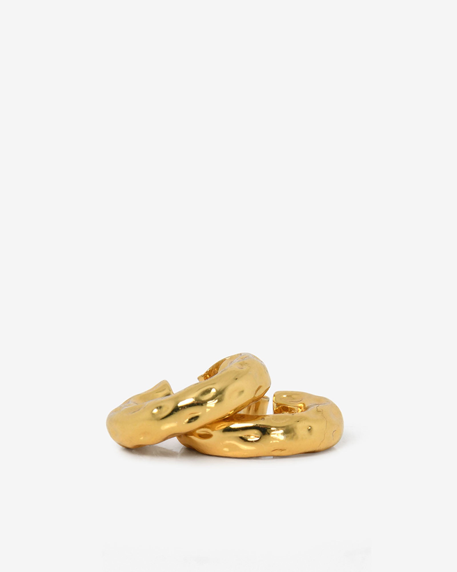 Amaris Gold Hoop Earrings