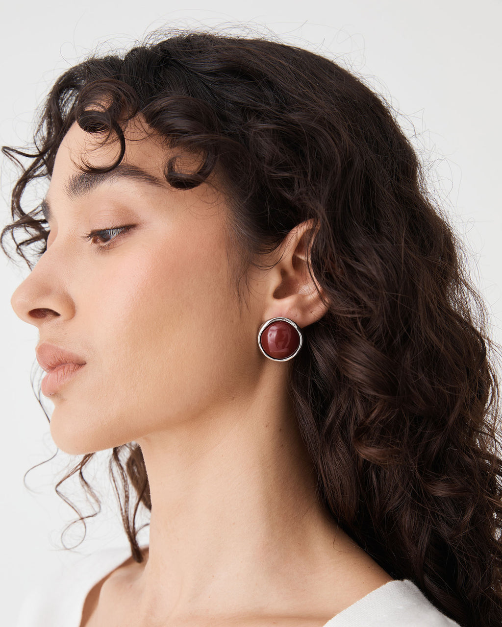 Halo Oval Studs