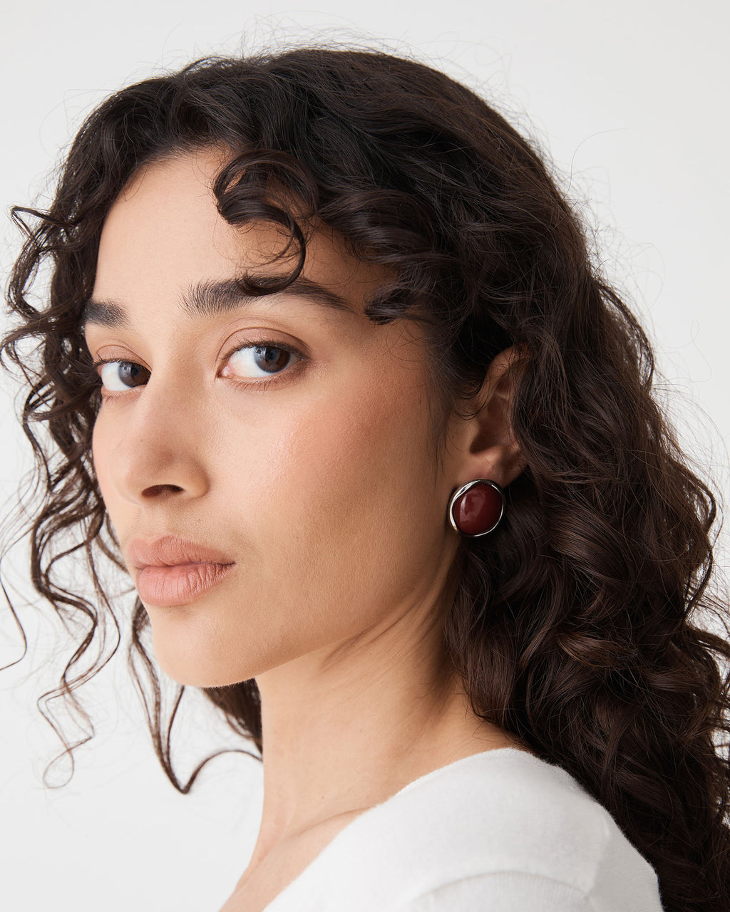 Halo Oval Studs