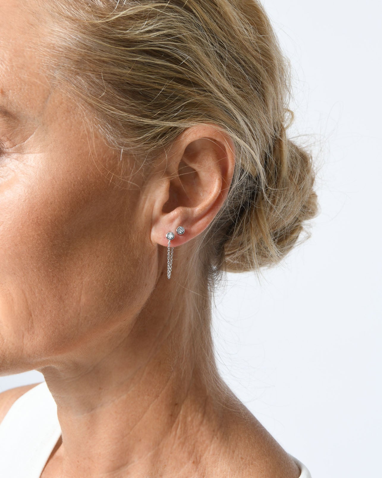 Raine Silver Plated Earring