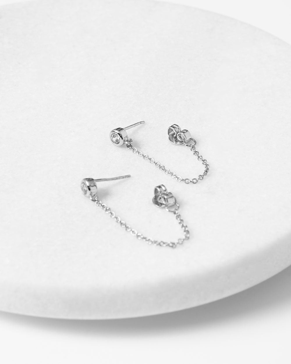 Raine Silver Plated Earring
