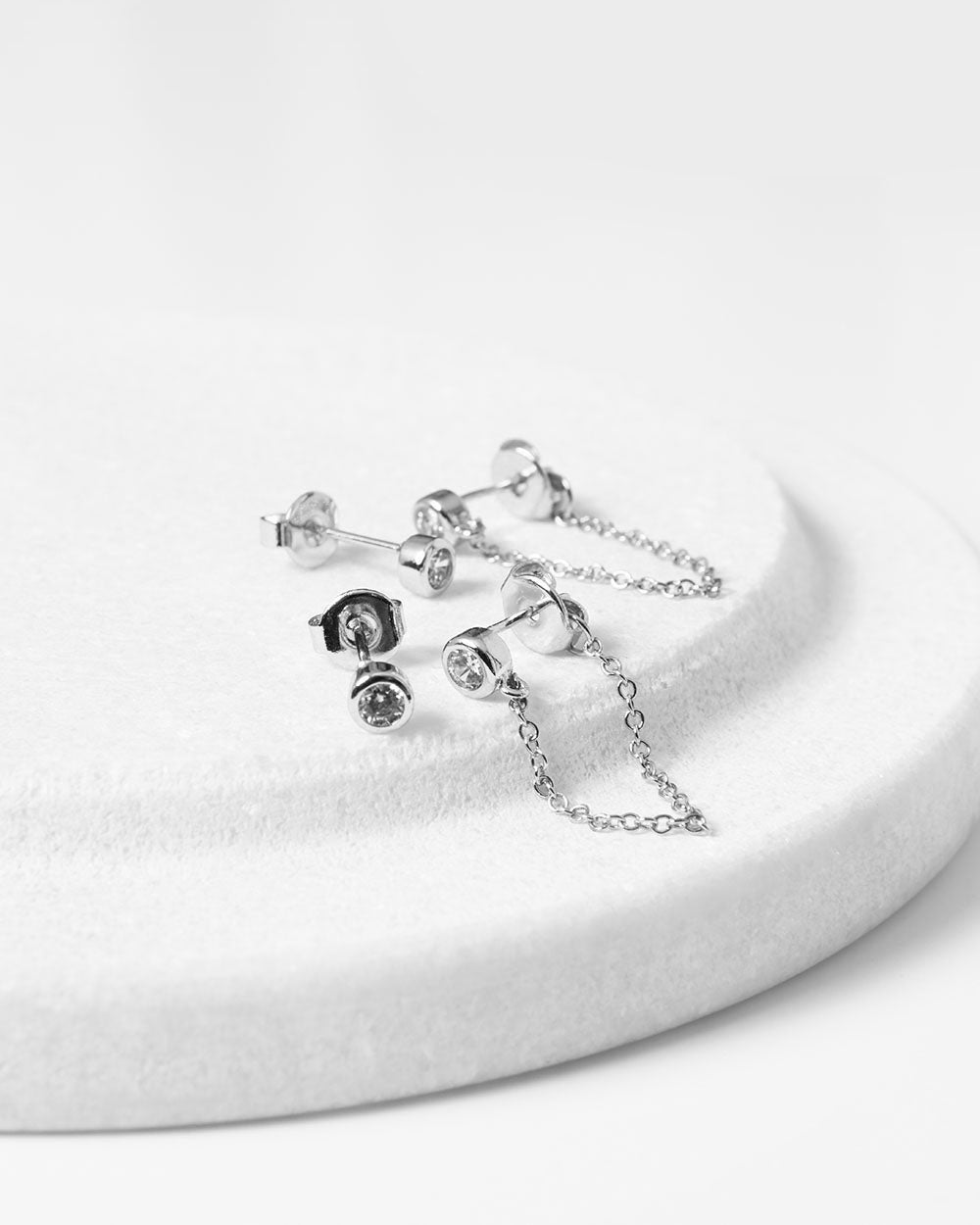 Raine Silver Plated Earring