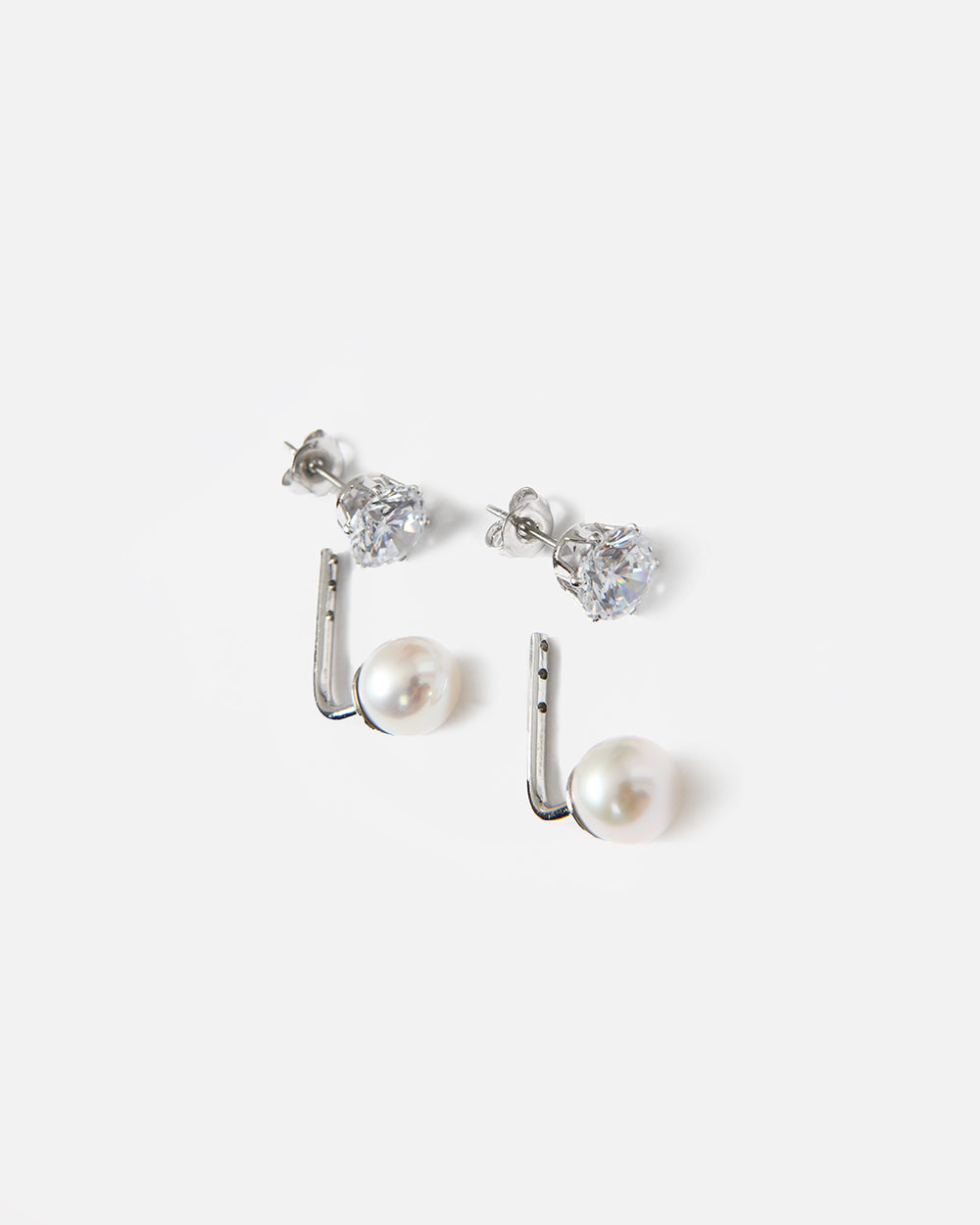 Sterling Silver 2 Way Earring