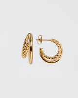 Aura 16k Gold Plated Earrings