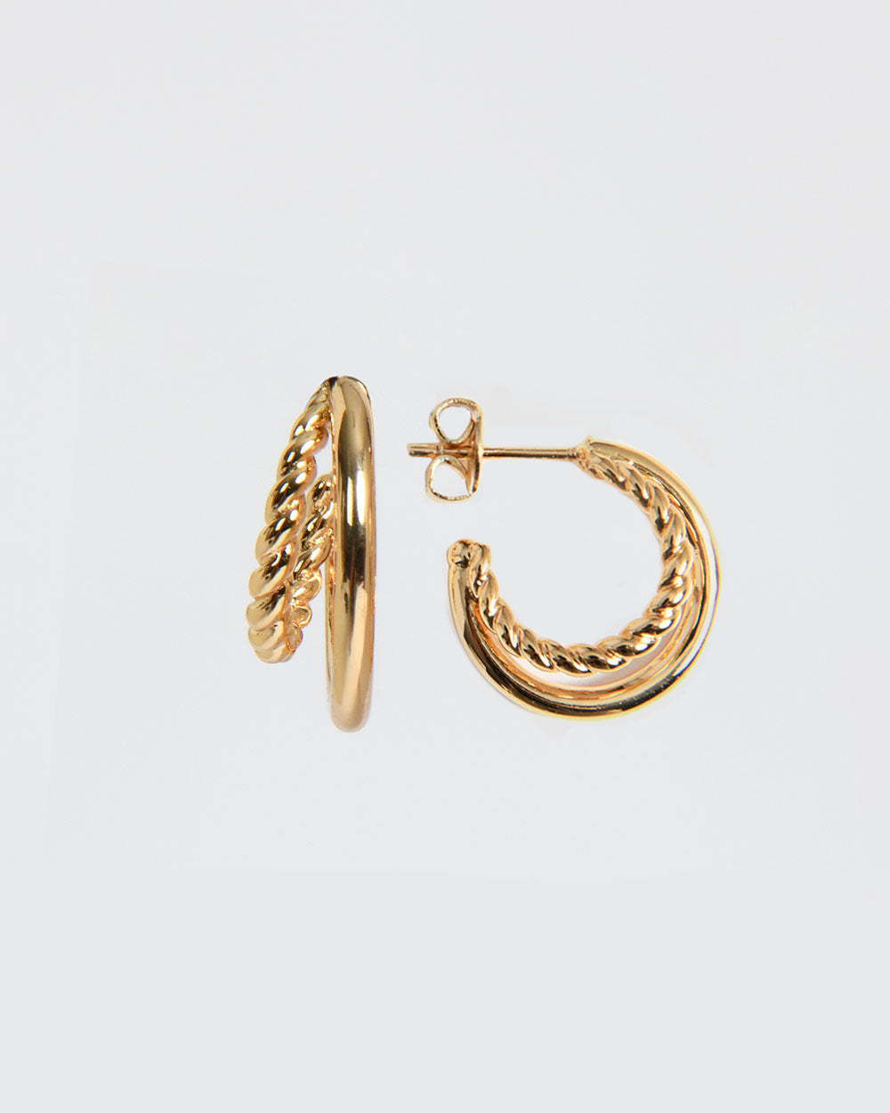 Aura 16k Gold Plated Earrings
