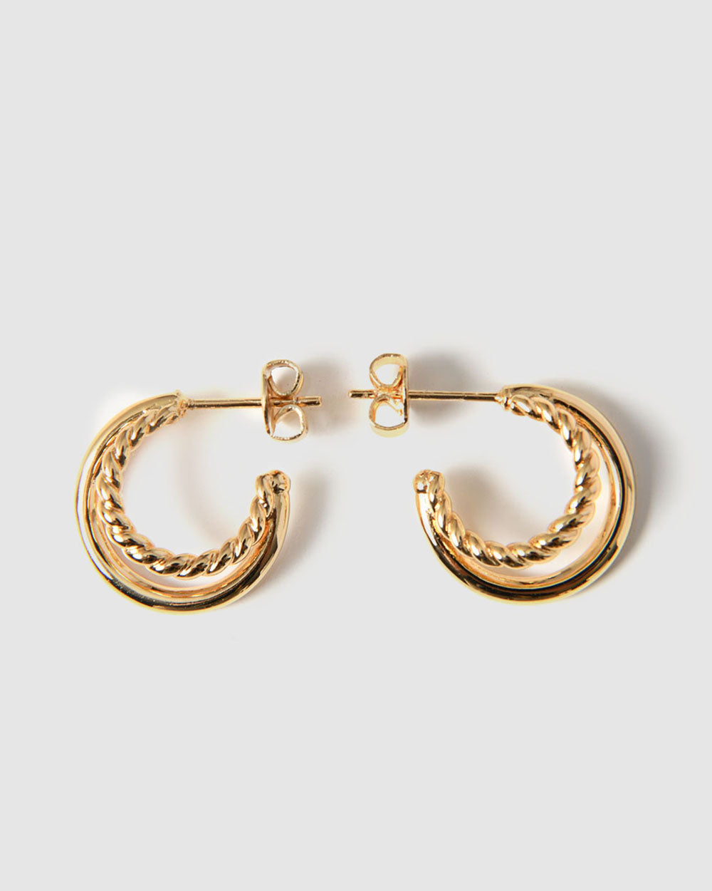 Aura 16k Gold Plated Earrings