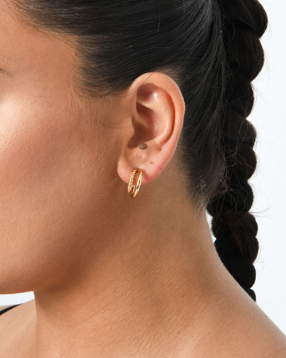Aura 16k Gold Plated Earrings