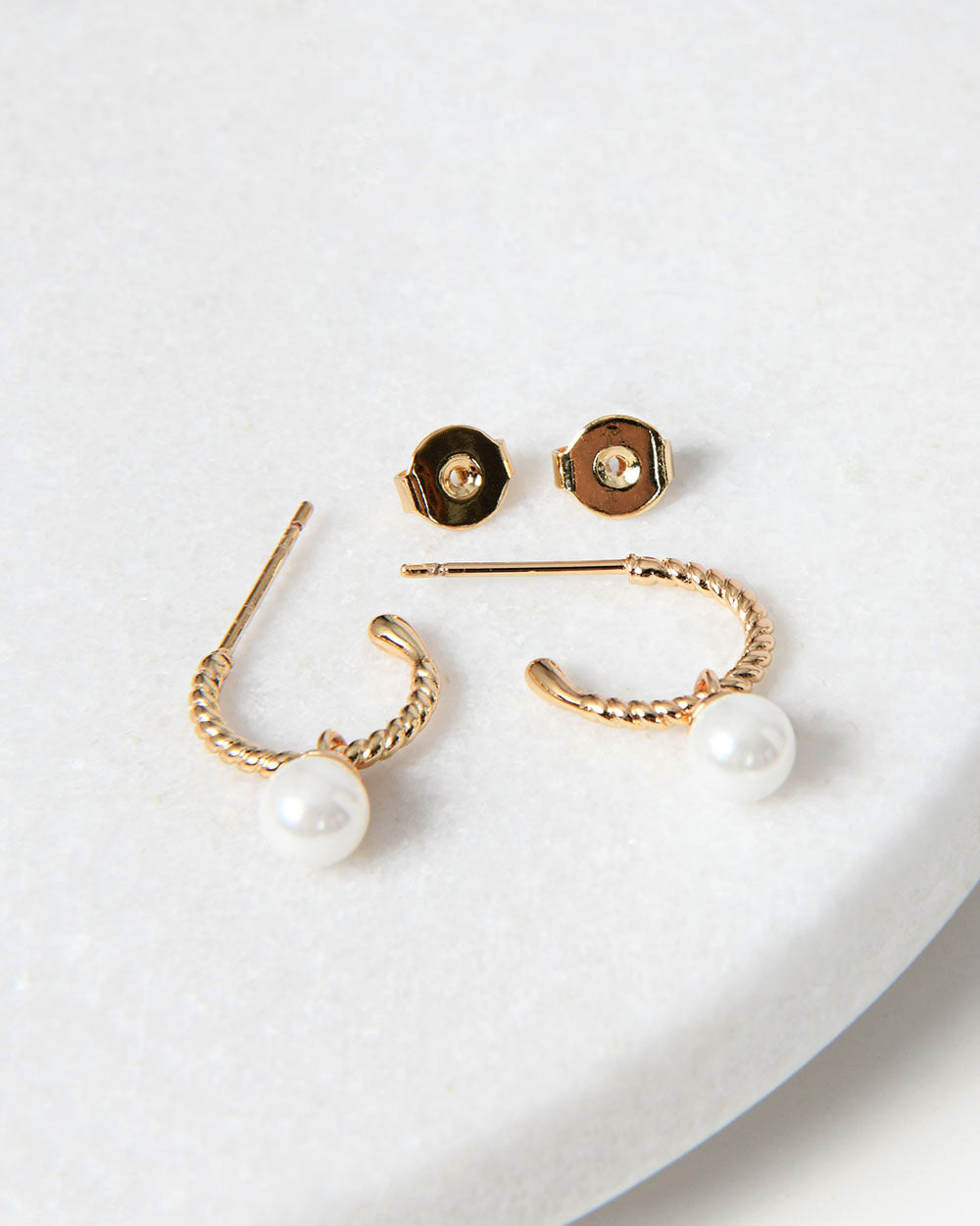 Sol 16k Gold 2 Way Earring