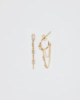 Sade 16k Gold Plated Earrings