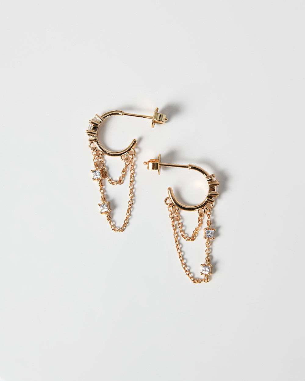 Sade 16k Gold Plated Earrings
