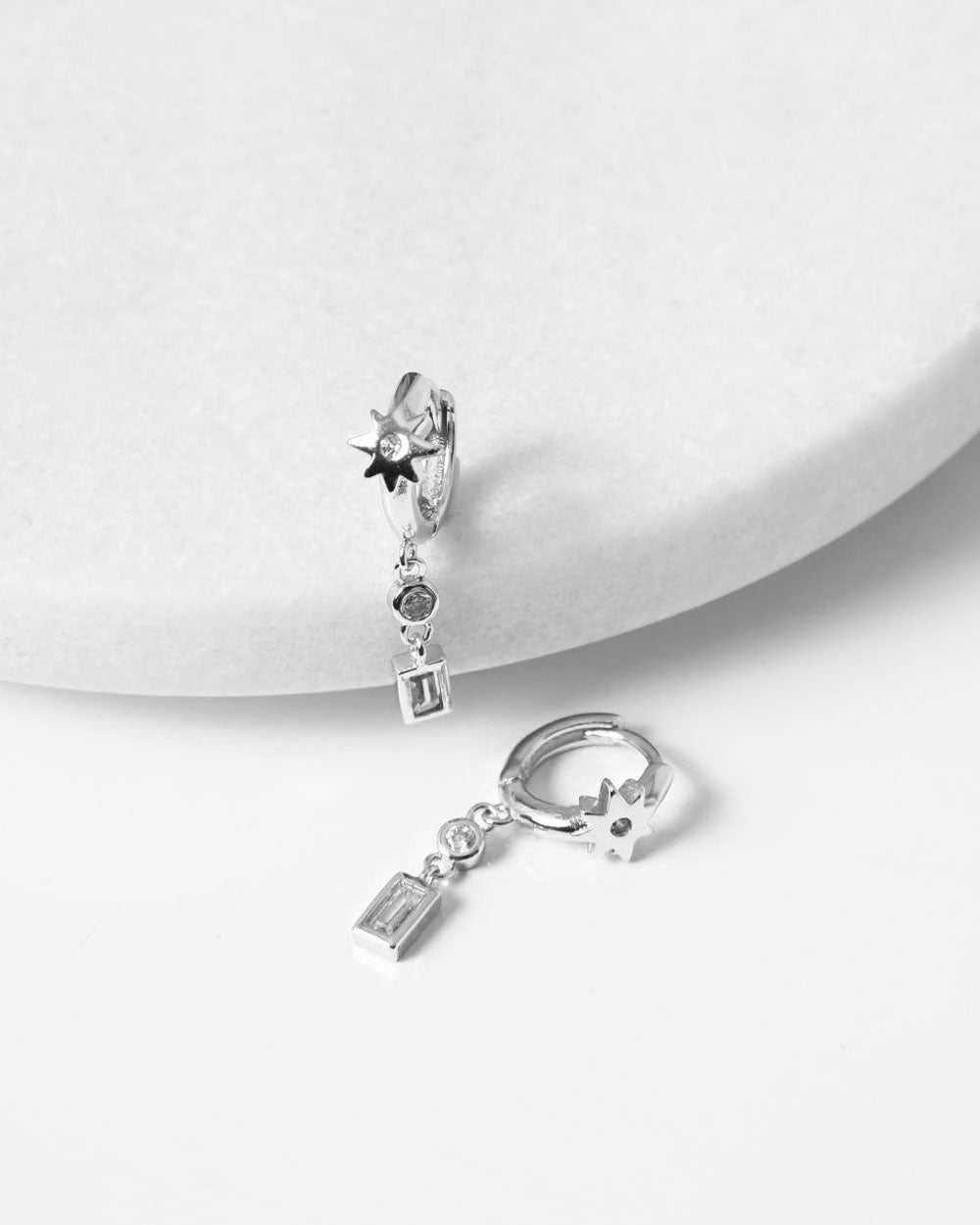 Diya Sterling Silver Earring