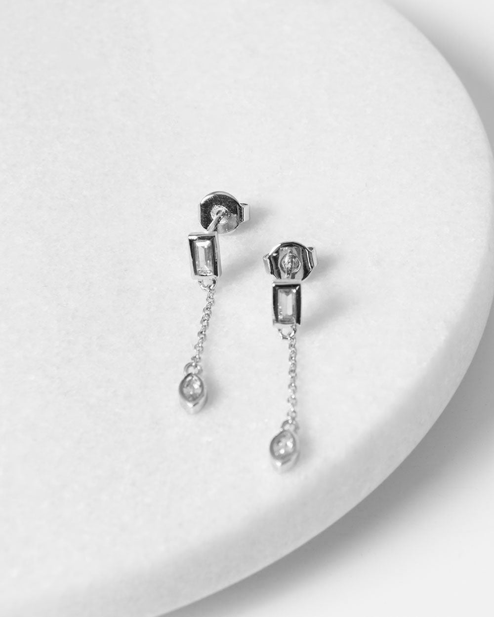 Diya Sterling Silver Earring