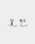 Allie Silver 2 Way Earrings