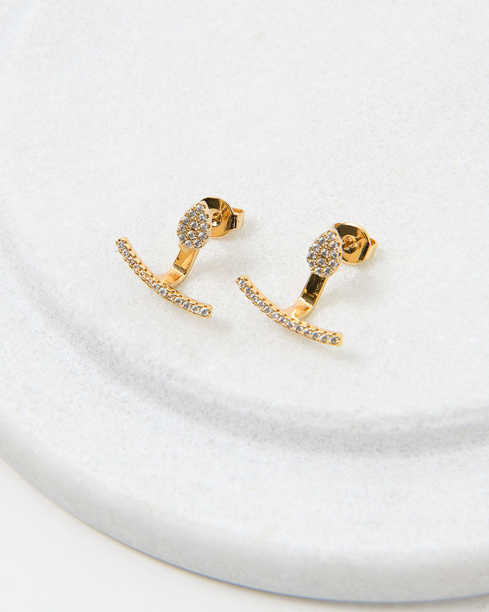 Allie 16k Gold 2 Way Earrings