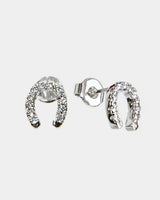 Violet Sterling Silver Earring