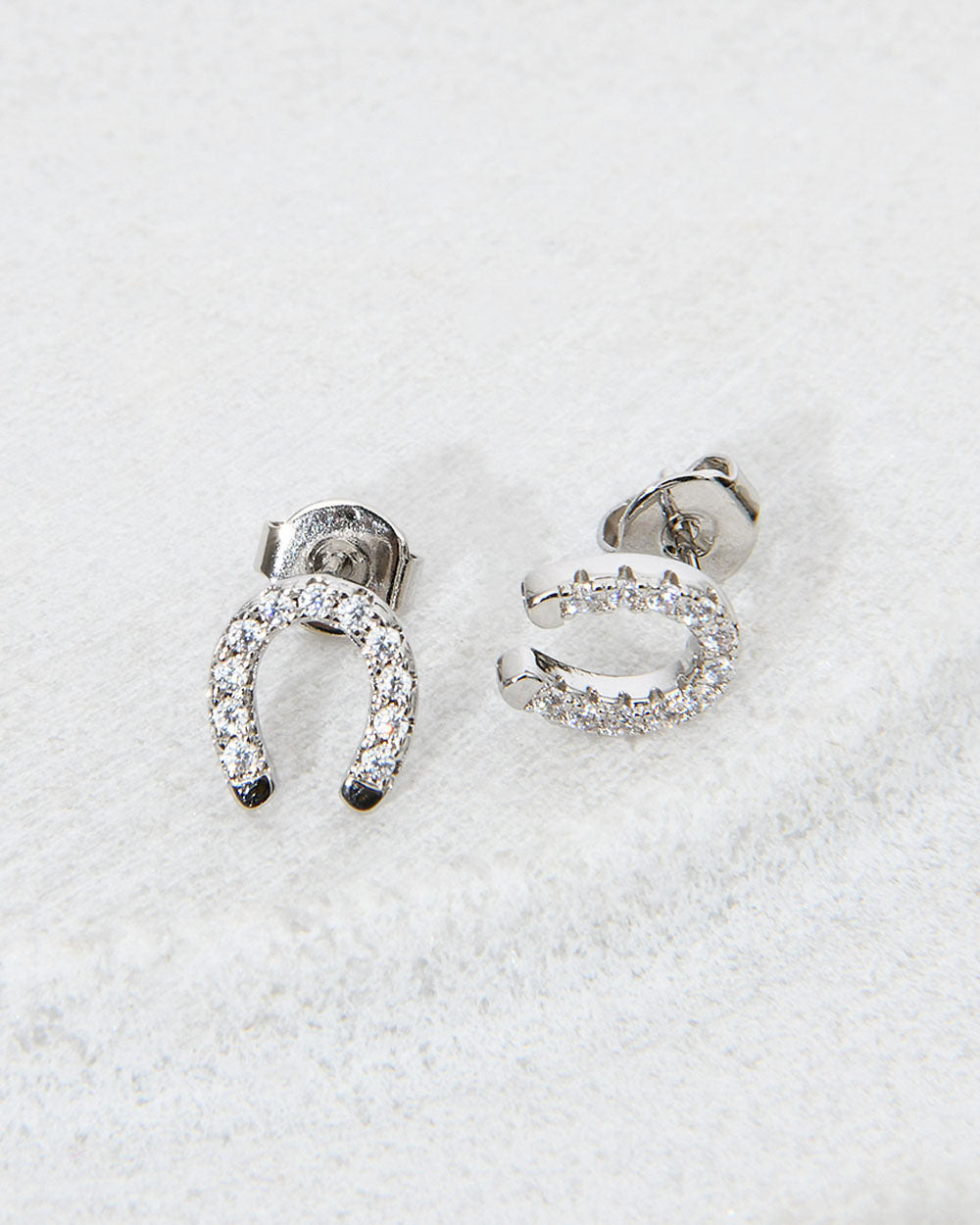 Violet Sterling Silver Earring