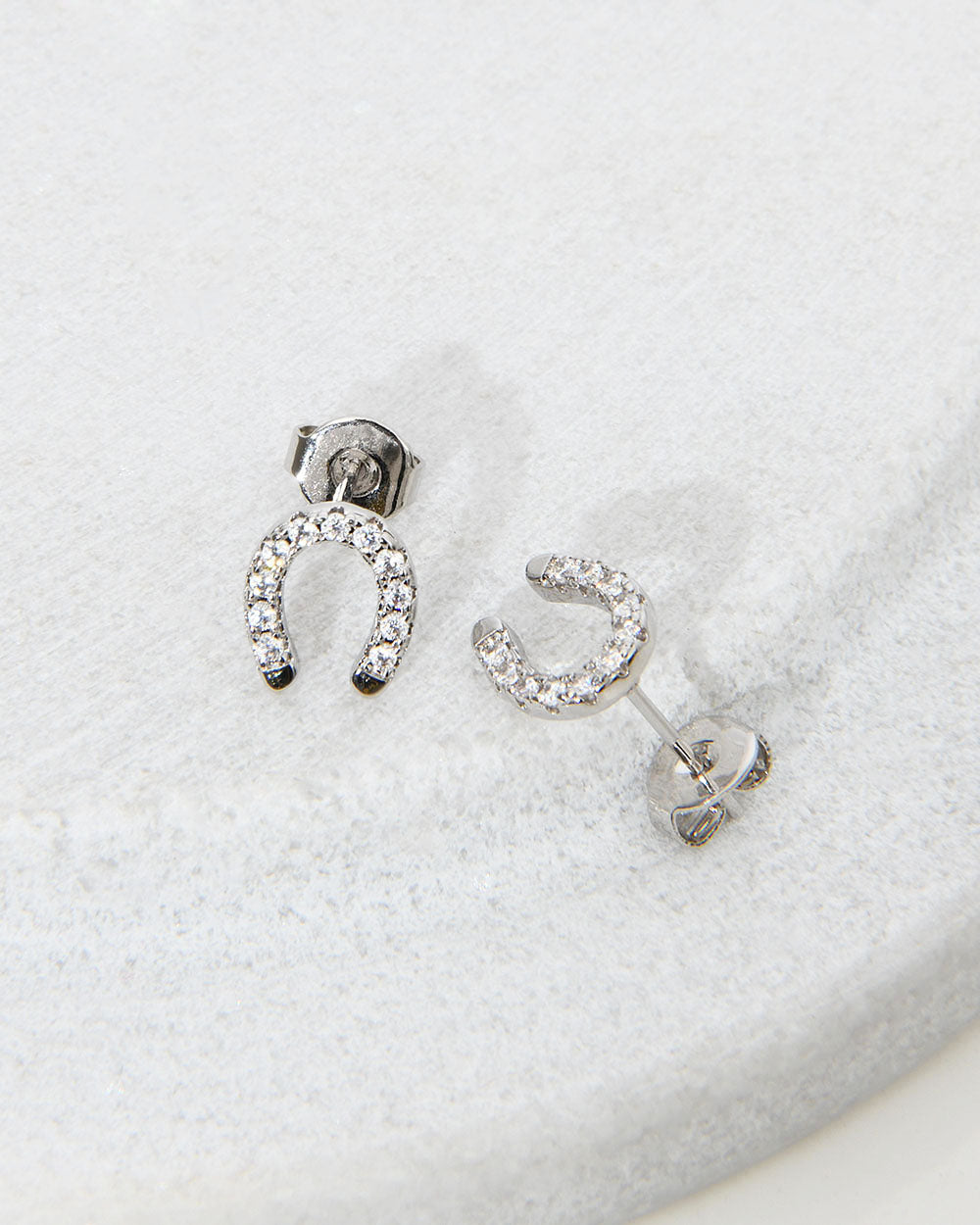 Violet Sterling Silver Earring