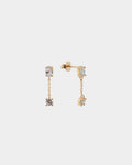 Rose 16k Gold 3pc Earring Set