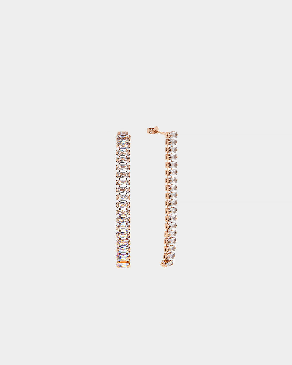 Elaine Rose Gold Earrings