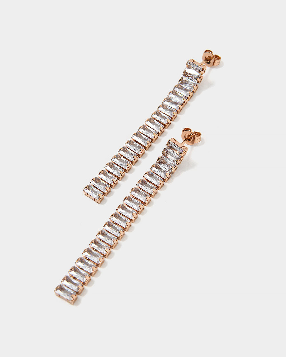 Elaine Rose Gold Earrings