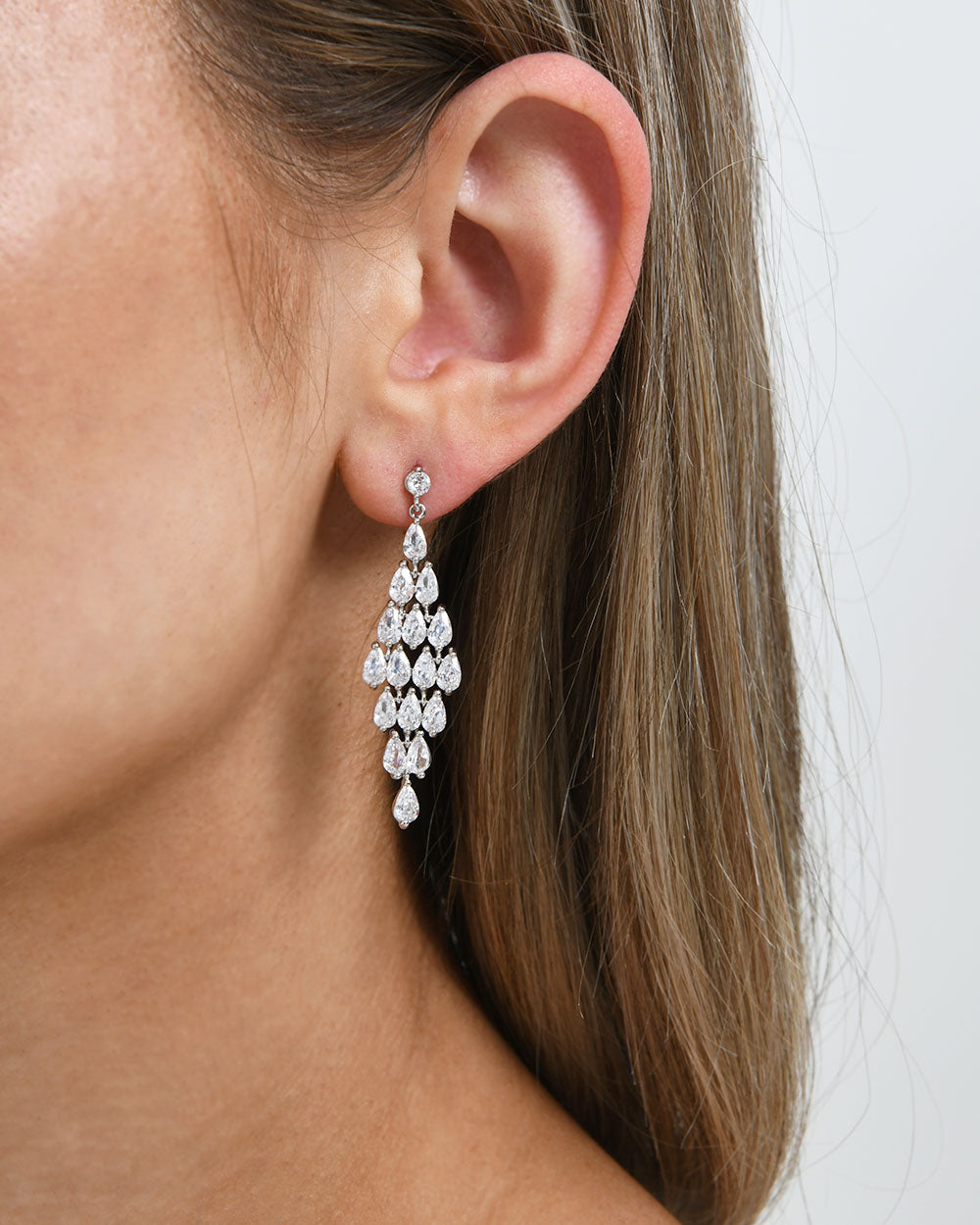 Gisela Sterling Silver Earring