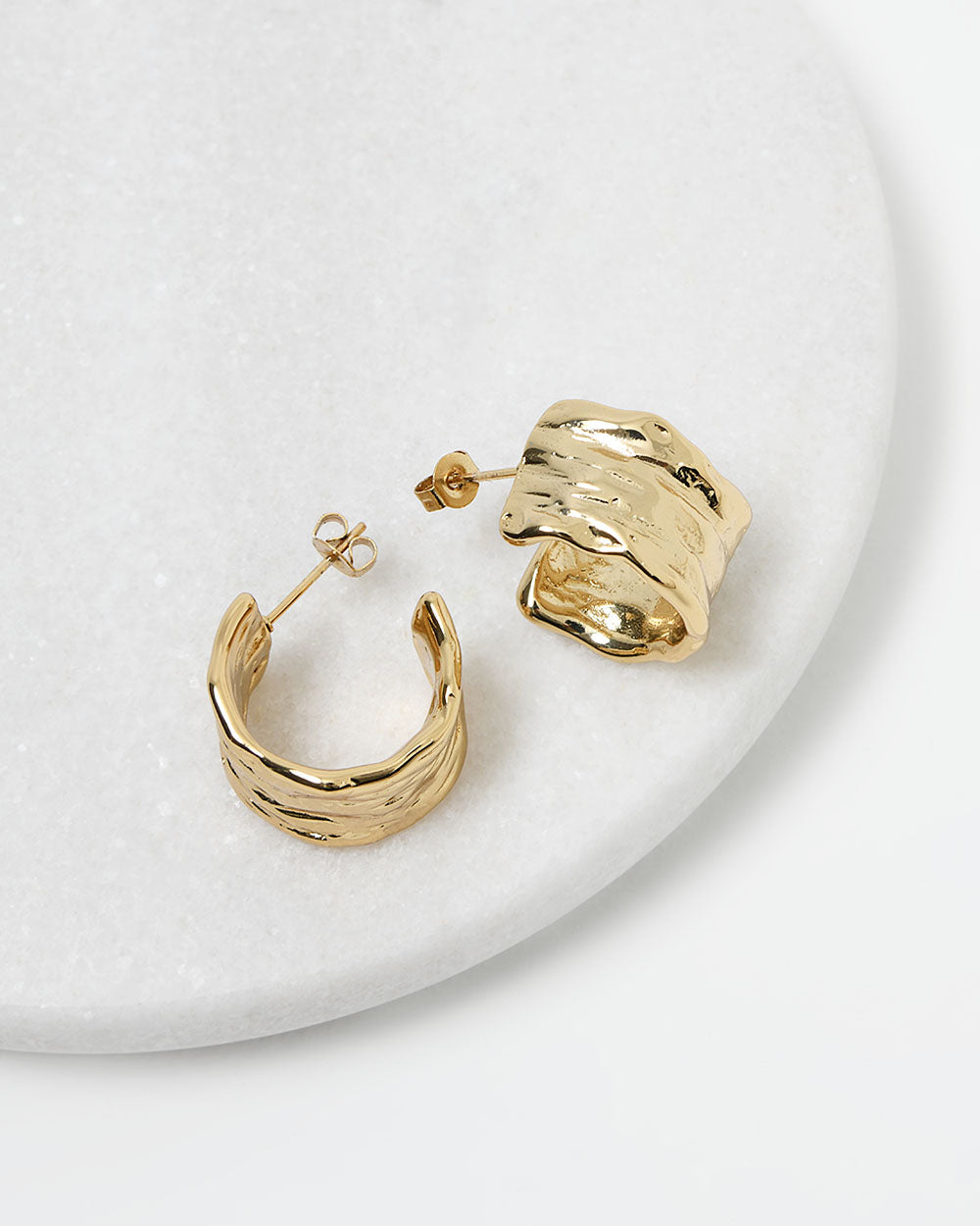 Harriet 16k Gold Earrings
