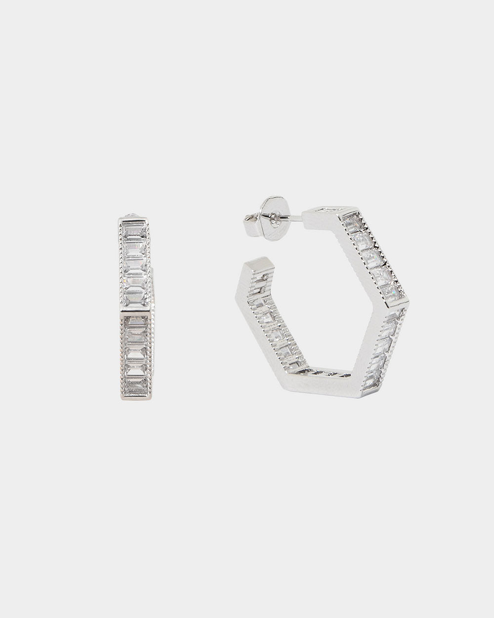 Tiara Sterling Silver Earrings