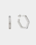 Tiara Sterling Silver Earrings