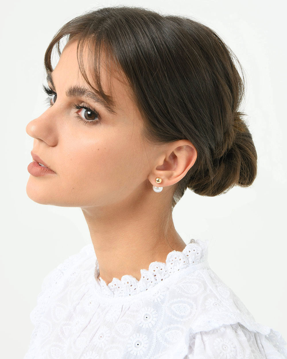 Ambar 16k Gold Rev. Earrings