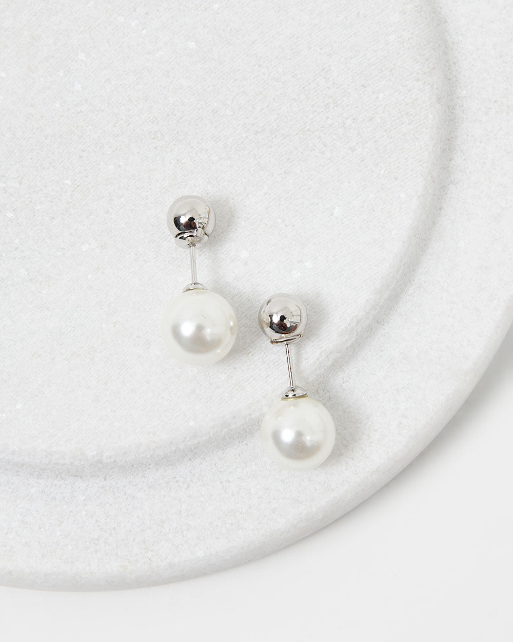 Ambar Silver Rev. Earrings