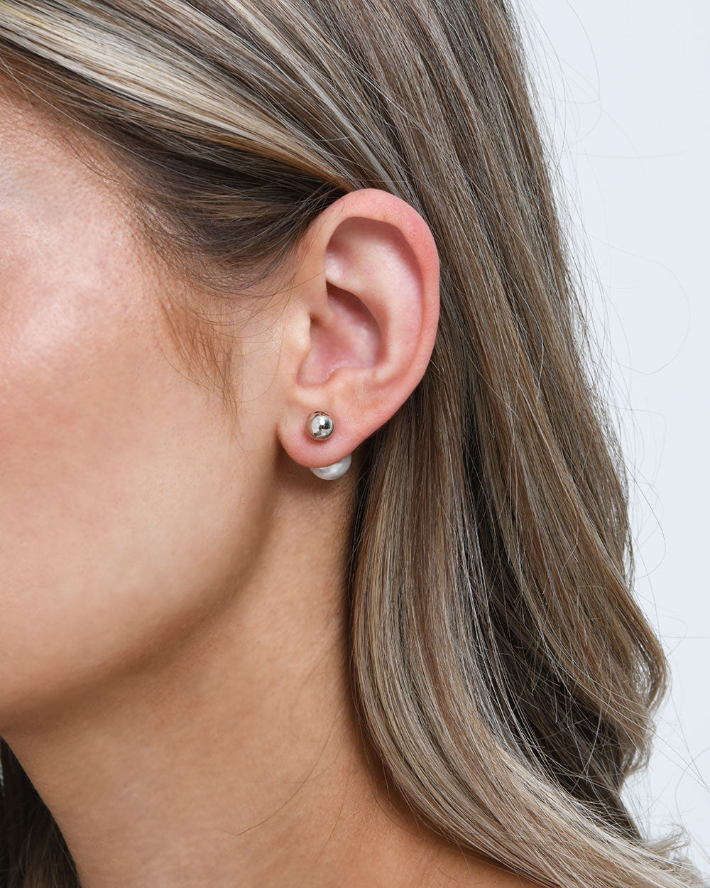 Ambar Silver Rev. Earrings