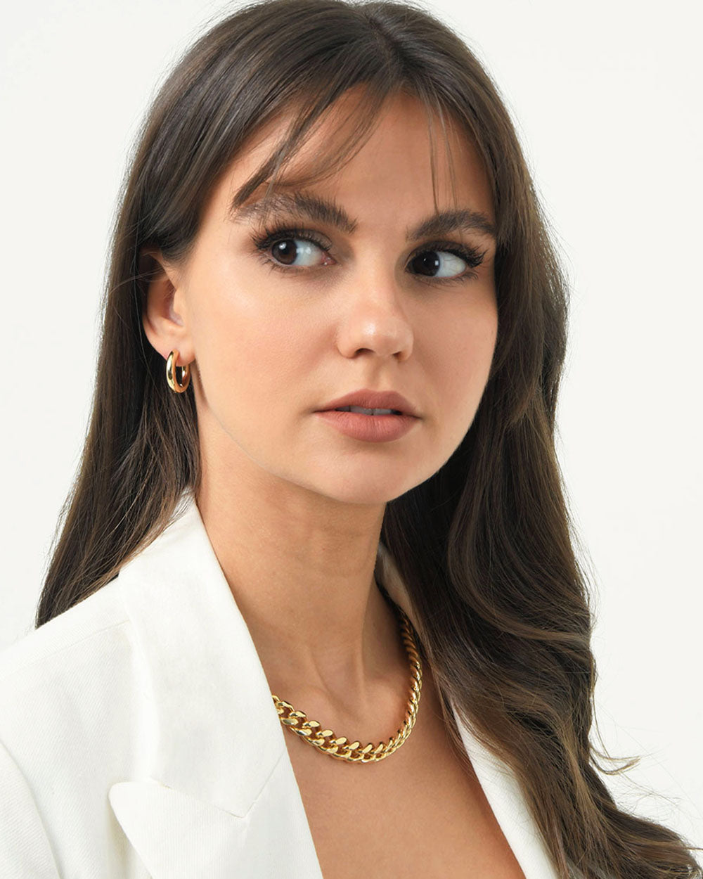 Bianka 16k Gold Earrings