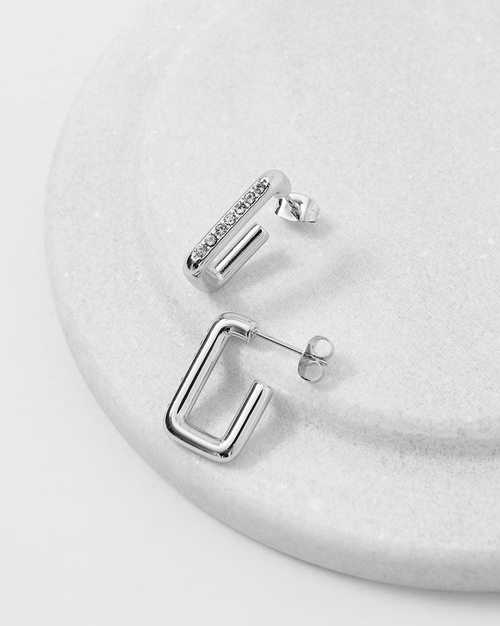 Grecia Silver Earrings