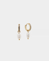 Cienna 16k Gold 2 Way Earrings
