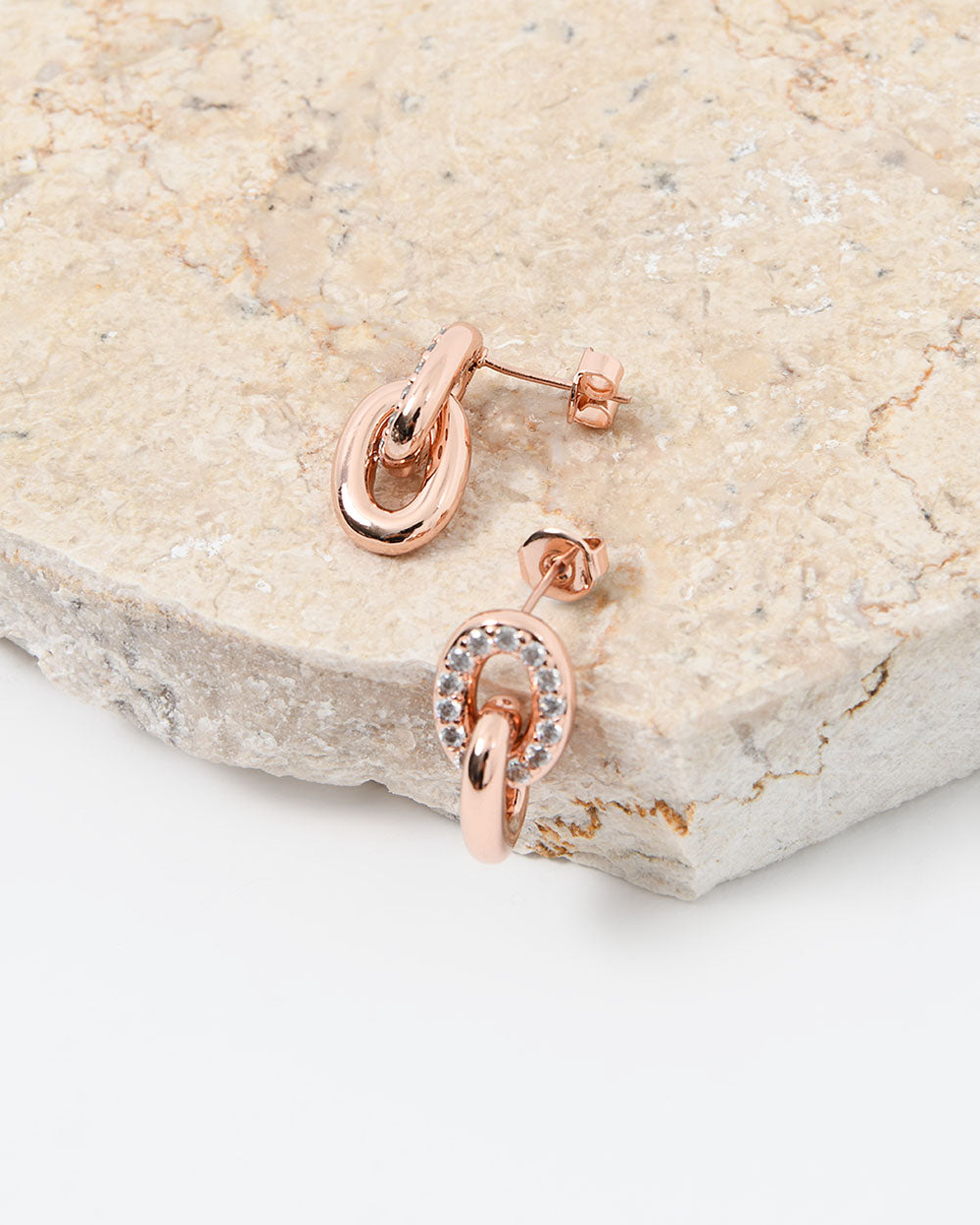 Siana Rose Gold Earrings