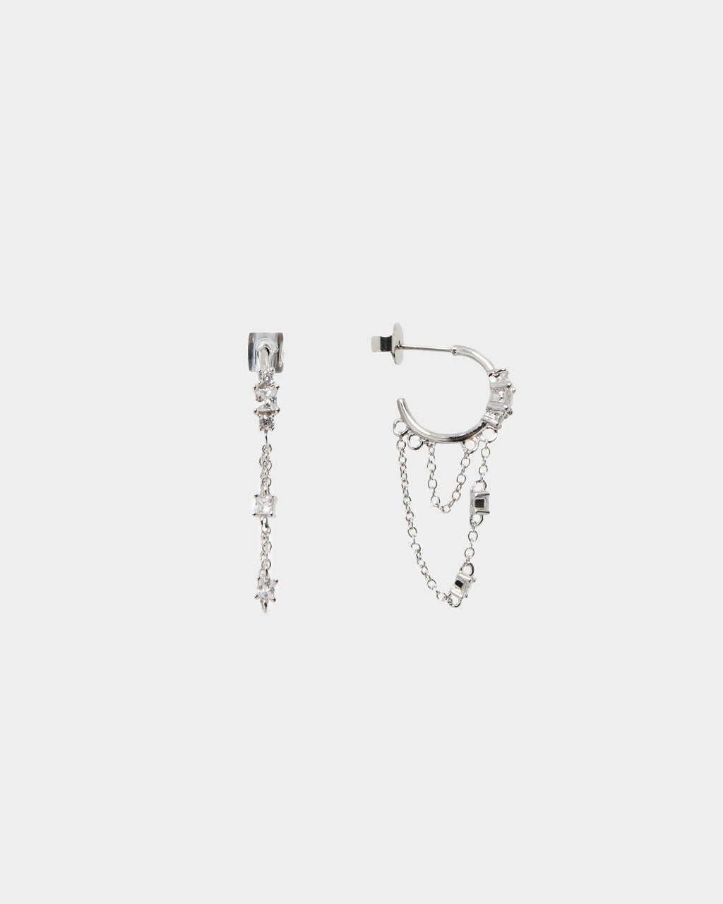 Sade Silver Plated Earring