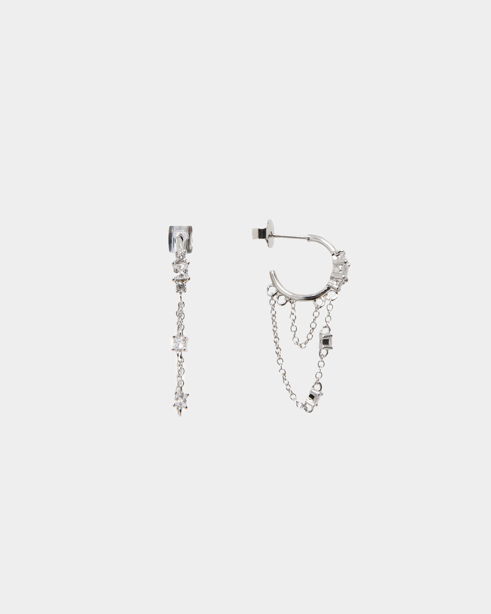 Sade Silver Plated Earring