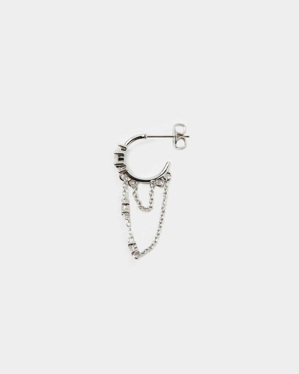 Sade Silver Plated Earring