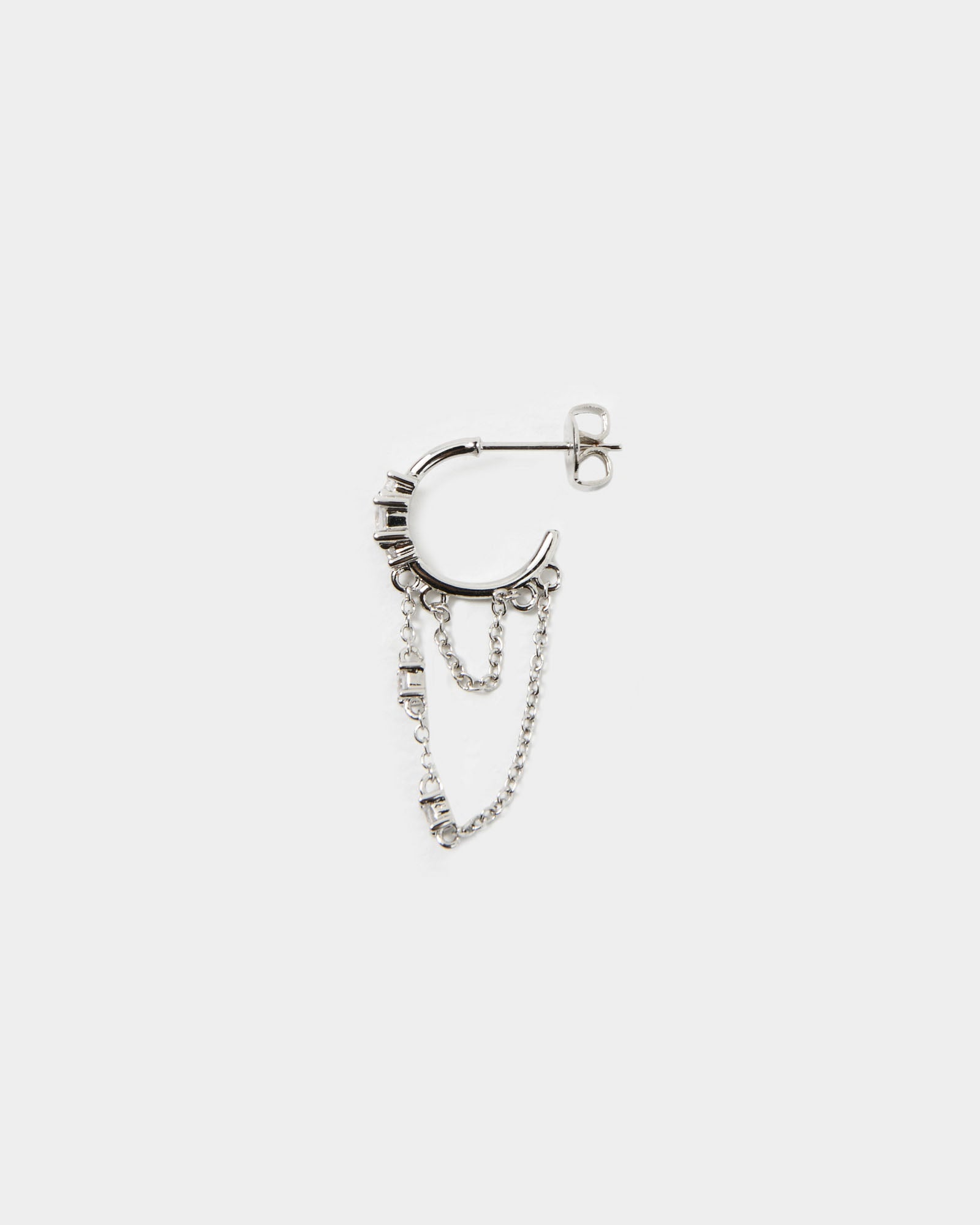 Sade Silver Plated Earring