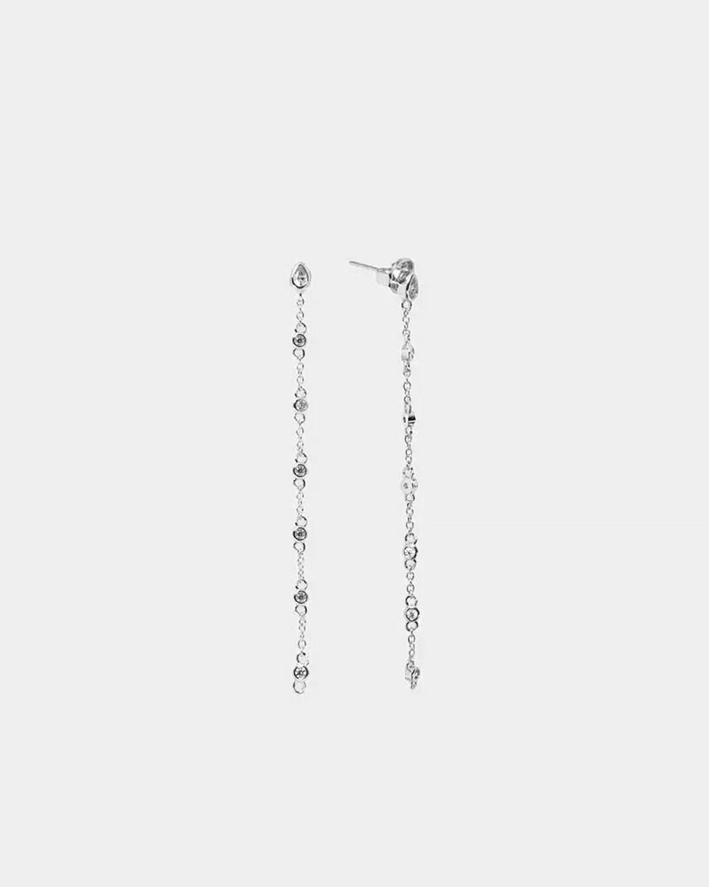 Taryn Silv.Plated 2Way Earring