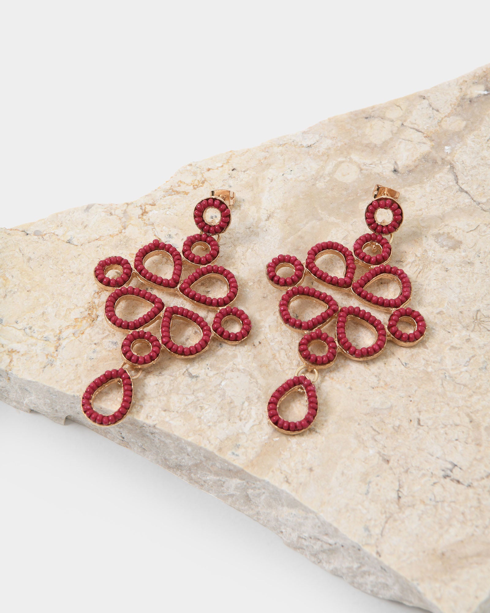 Gema Beaded Earrings