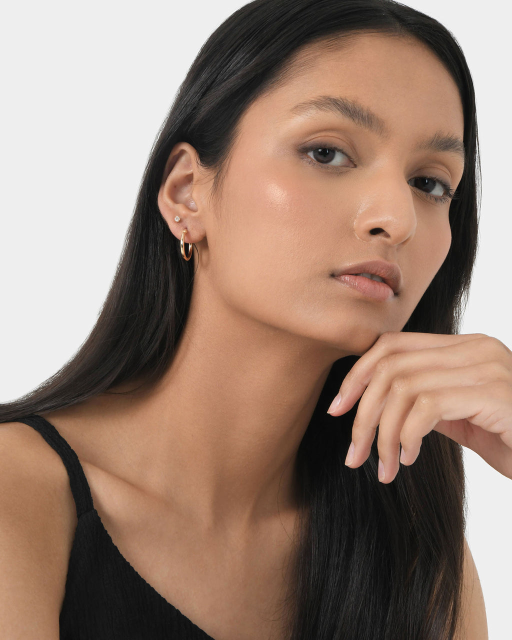 Felicity Gold 2 Way Earrings