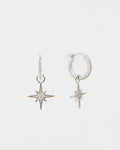 Janna Silver Plat 2Way Earring