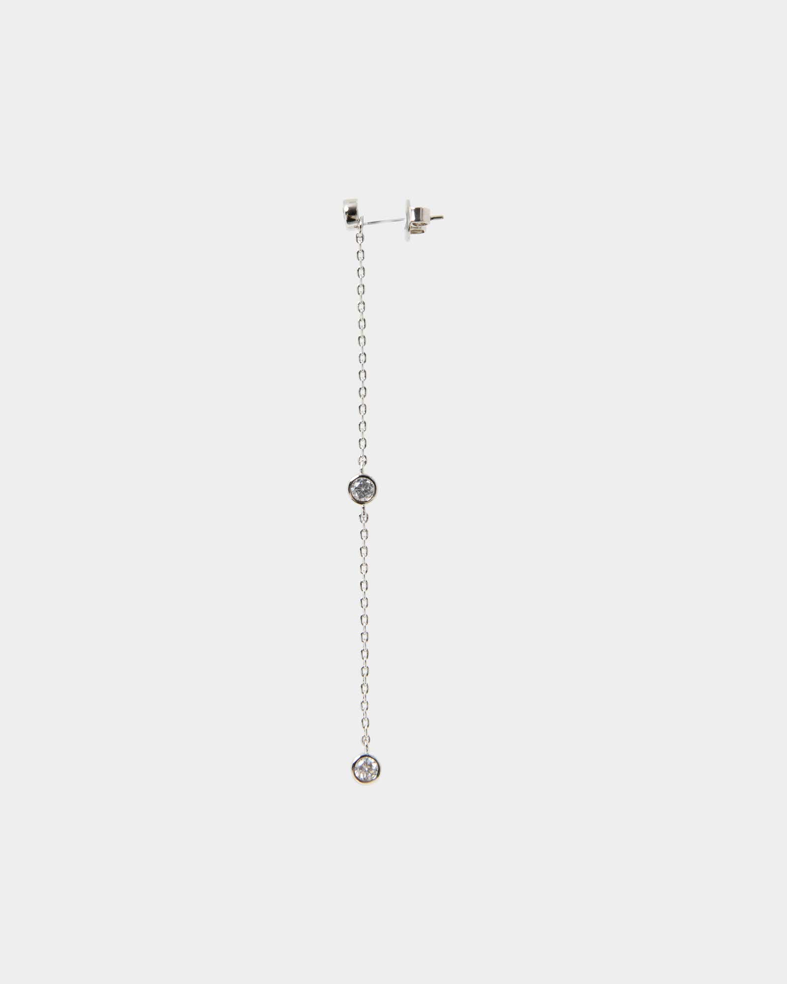 Macy Silver 2 Way Earrings