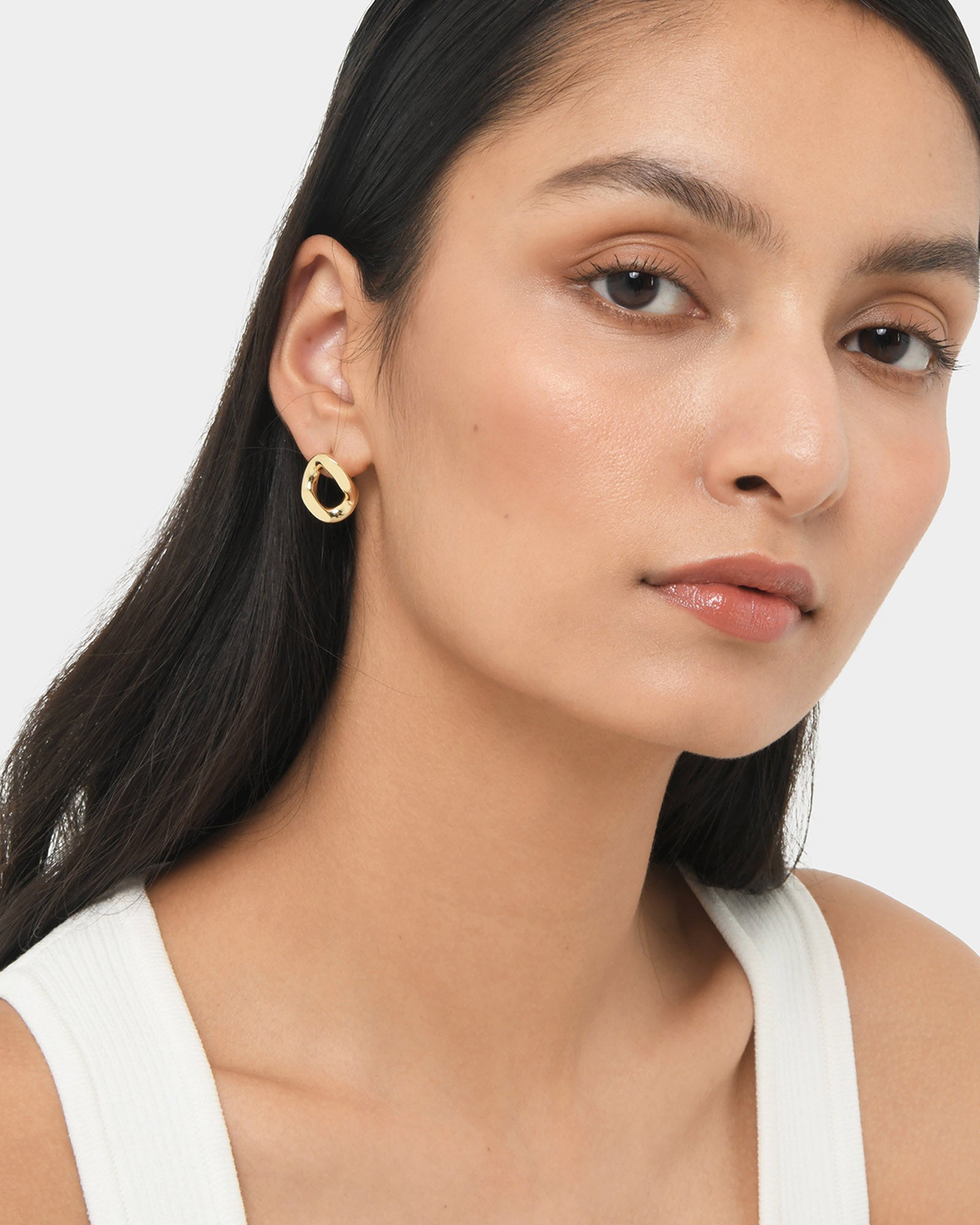 Paula 16k Gold Plated Earrings