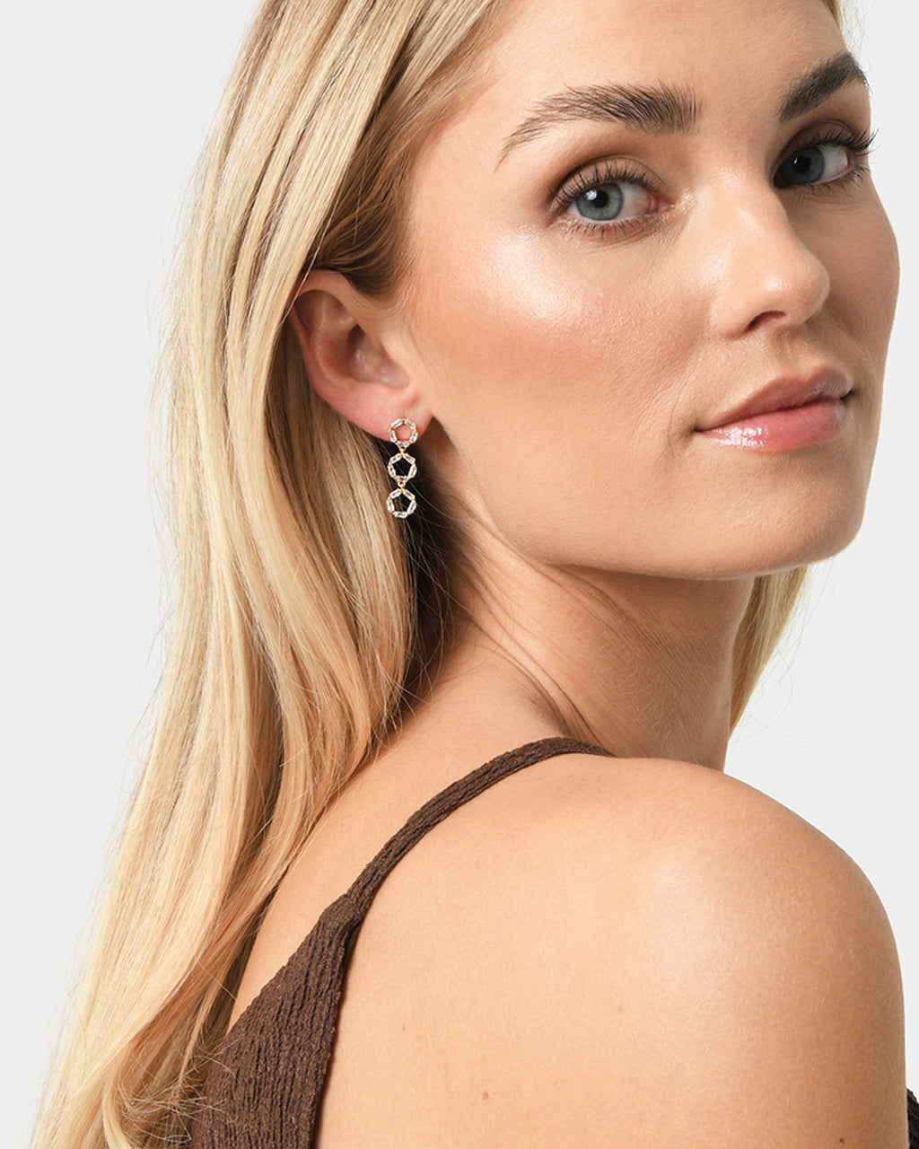 Naya 16k Gold Plated Earrings