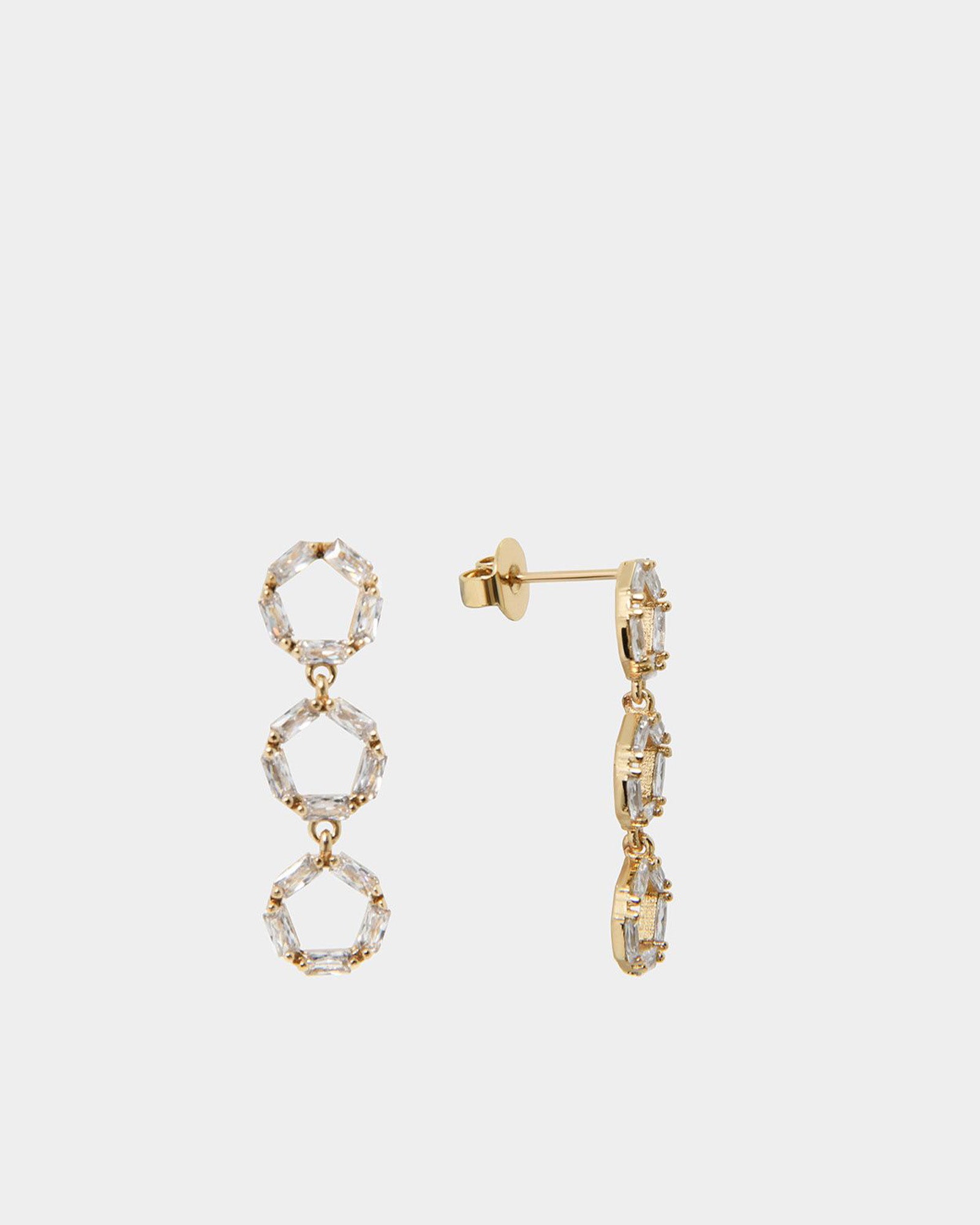 Naya 16k Gold Plated Earrings