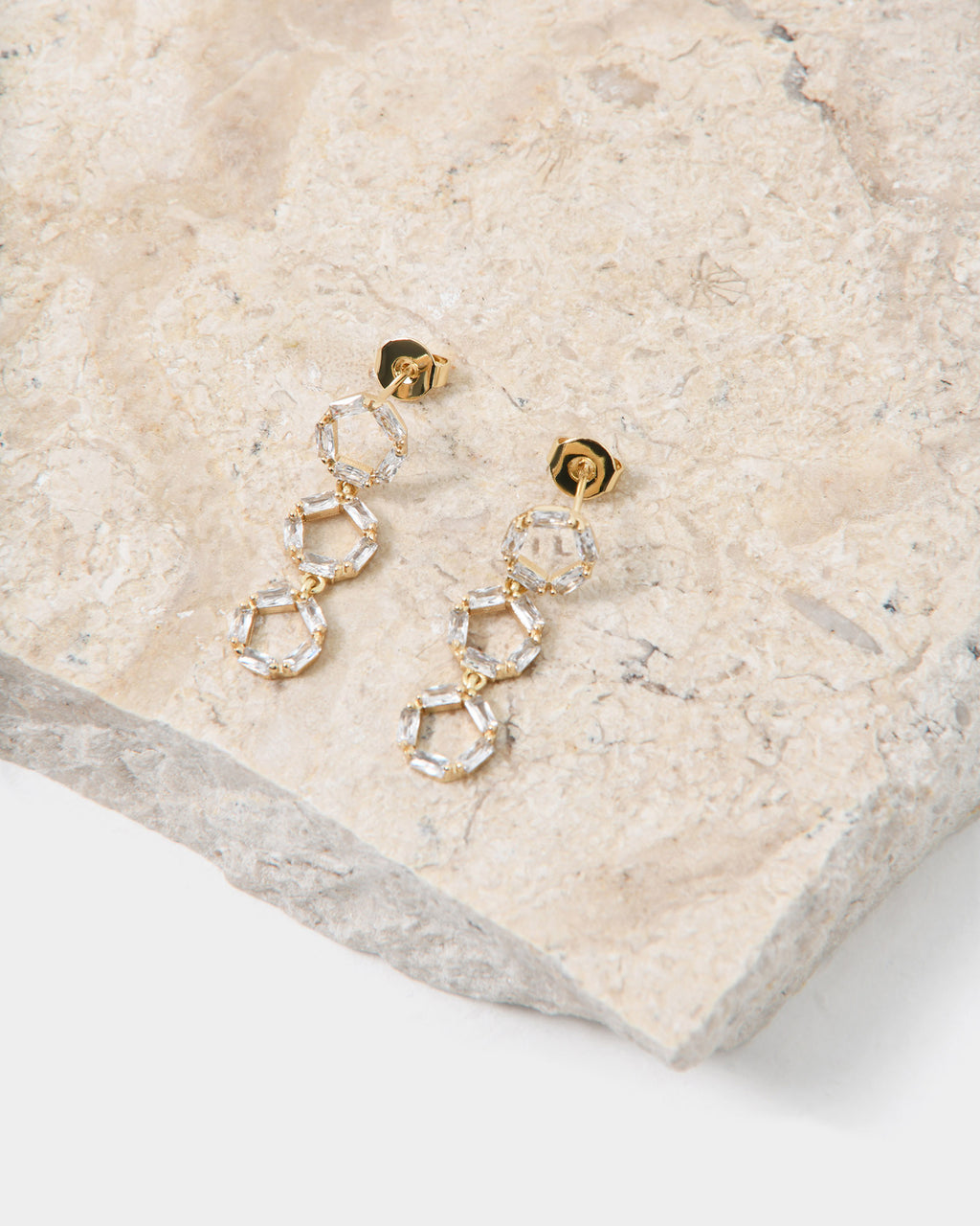 Naya 16k Gold Plated Earrings