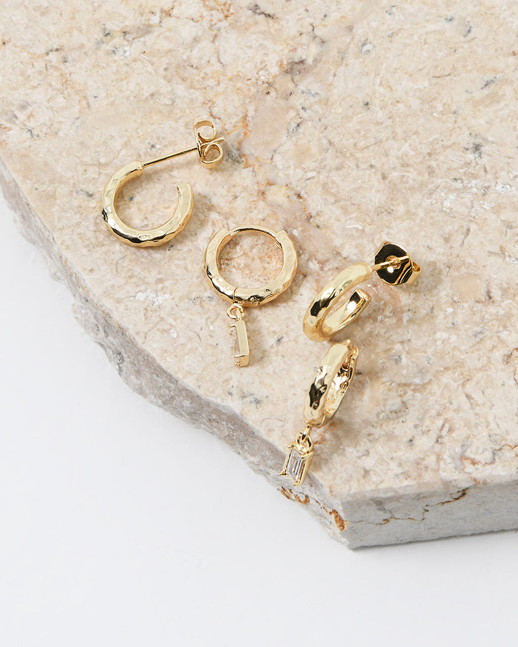 Marie 16k Gold Plated Earrings
